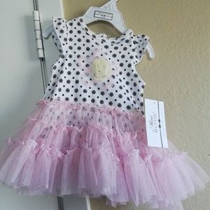 0-3months baby dress. New. Never worn